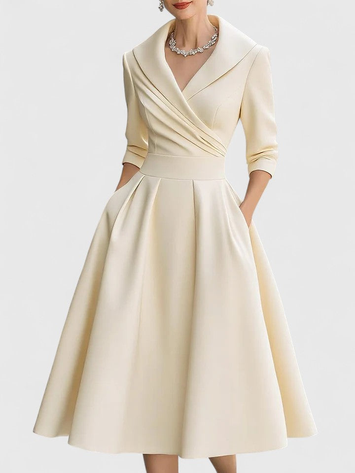 THALIORA – ELEGANT MIDI DRESS
