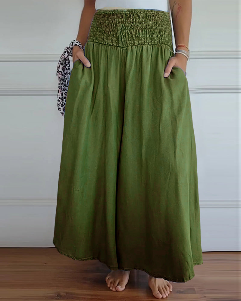 Reina - Comfy Wide-Leg Trousers