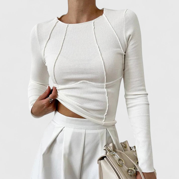 Eliza - Sleek Long Sleeve Sweater