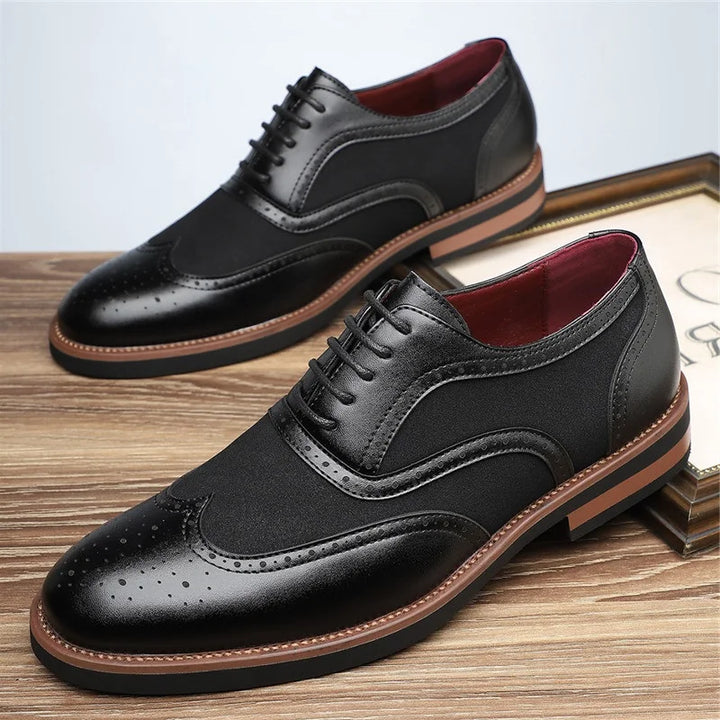 BAIRSTOW – TWO TONE OXFORD SHOES