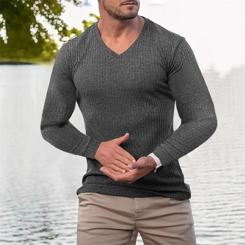 IRAVELLE – LONG SLEEVE STRIPED SHIRT