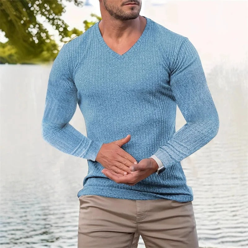 IRAVELLE – LONG SLEEVE STRIPED SHIRT