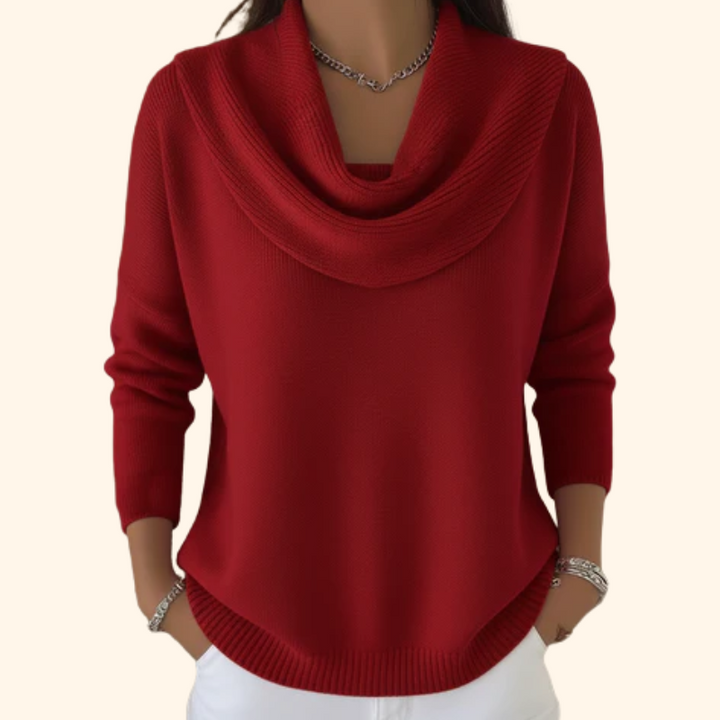 ELIZA – SWEATER WITH A COLLAR