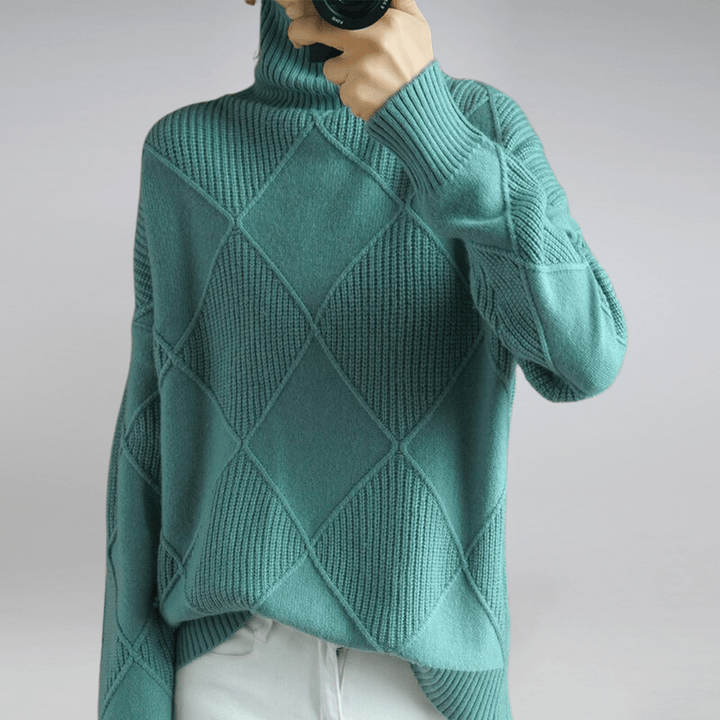 SYLVARITH – SOFT TURTLENECK SWEATER
