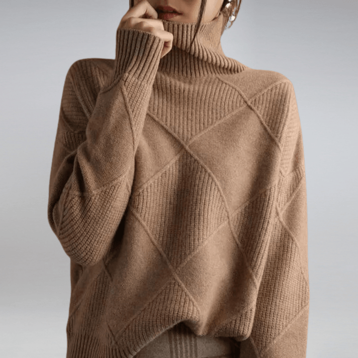 SYLVARITH – SOFT TURTLENECK SWEATER